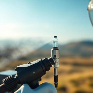 Injector spray pattern scan on a diagnostic rig