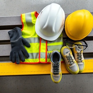 Crew checking PPE and gloves before beginning work
